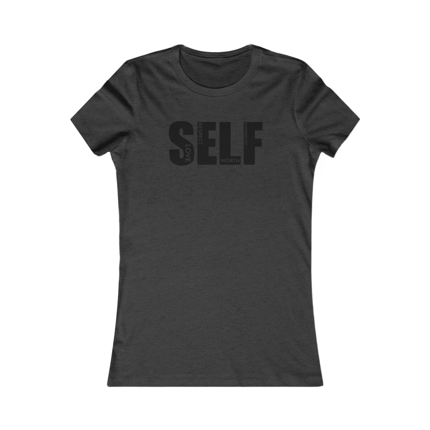 Empowerment Tee - “SELF” - Feminist T-Shirt for Women, Inspirational Gift, Casual Wear, Self-Love Shirt, Motivational Apparel