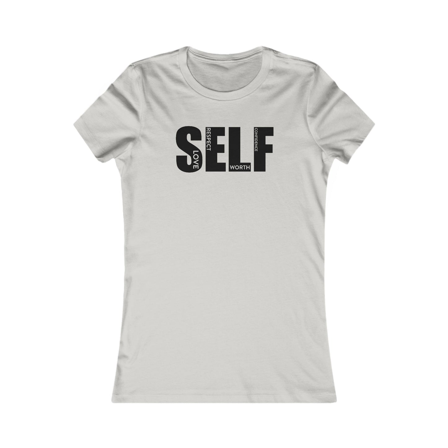 Empowerment Tee - “SELF” - Feminist T-Shirt for Women, Inspirational Gift, Casual Wear, Self-Love Shirt, Motivational Apparel