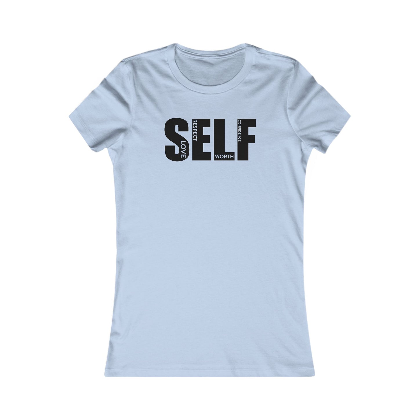 Empowerment Tee - “SELF” - Feminist T-Shirt for Women, Inspirational Gift, Casual Wear, Self-Love Shirt, Motivational Apparel
