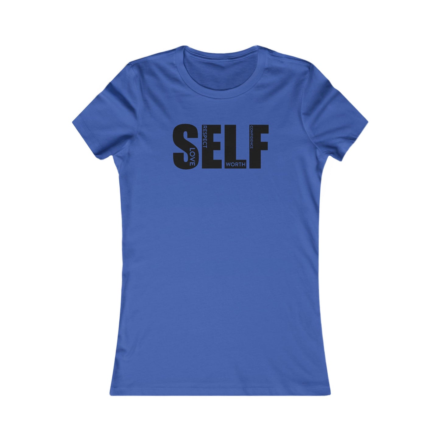 Empowerment Tee - “SELF” - Feminist T-Shirt for Women, Inspirational Gift, Casual Wear, Self-Love Shirt, Motivational Apparel