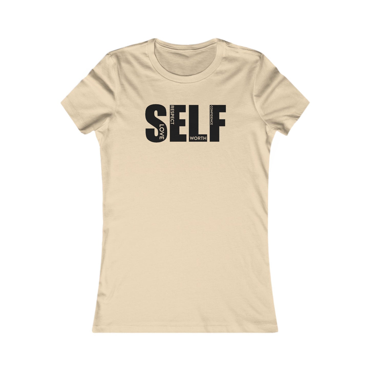Empowerment Tee - “SELF” - Feminist T-Shirt for Women, Inspirational Gift, Casual Wear, Self-Love Shirt, Motivational Apparel