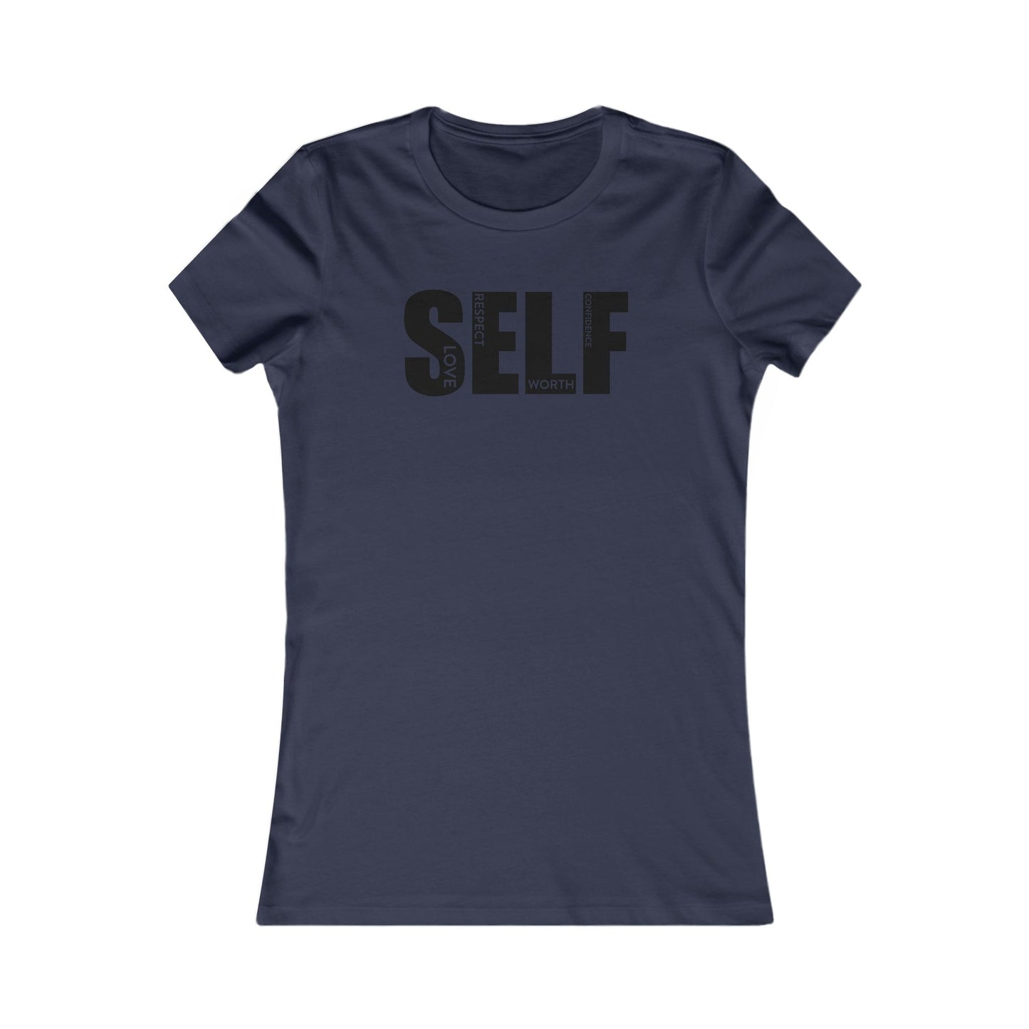Empowerment Tee - “SELF” - Feminist T-Shirt for Women, Inspirational Gift, Casual Wear, Self-Love Shirt, Motivational Apparel