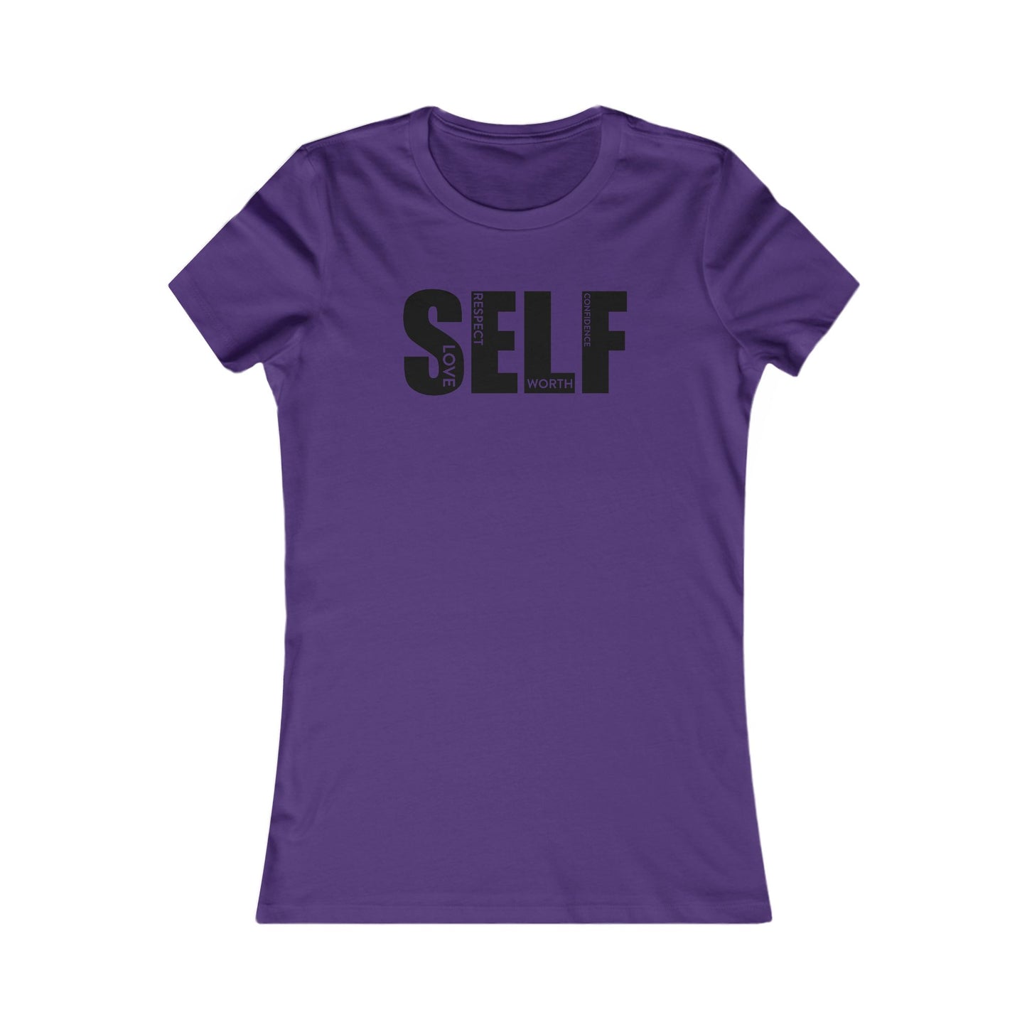 Empowerment Tee - “SELF” - Feminist T-Shirt for Women, Inspirational Gift, Casual Wear, Self-Love Shirt, Motivational Apparel