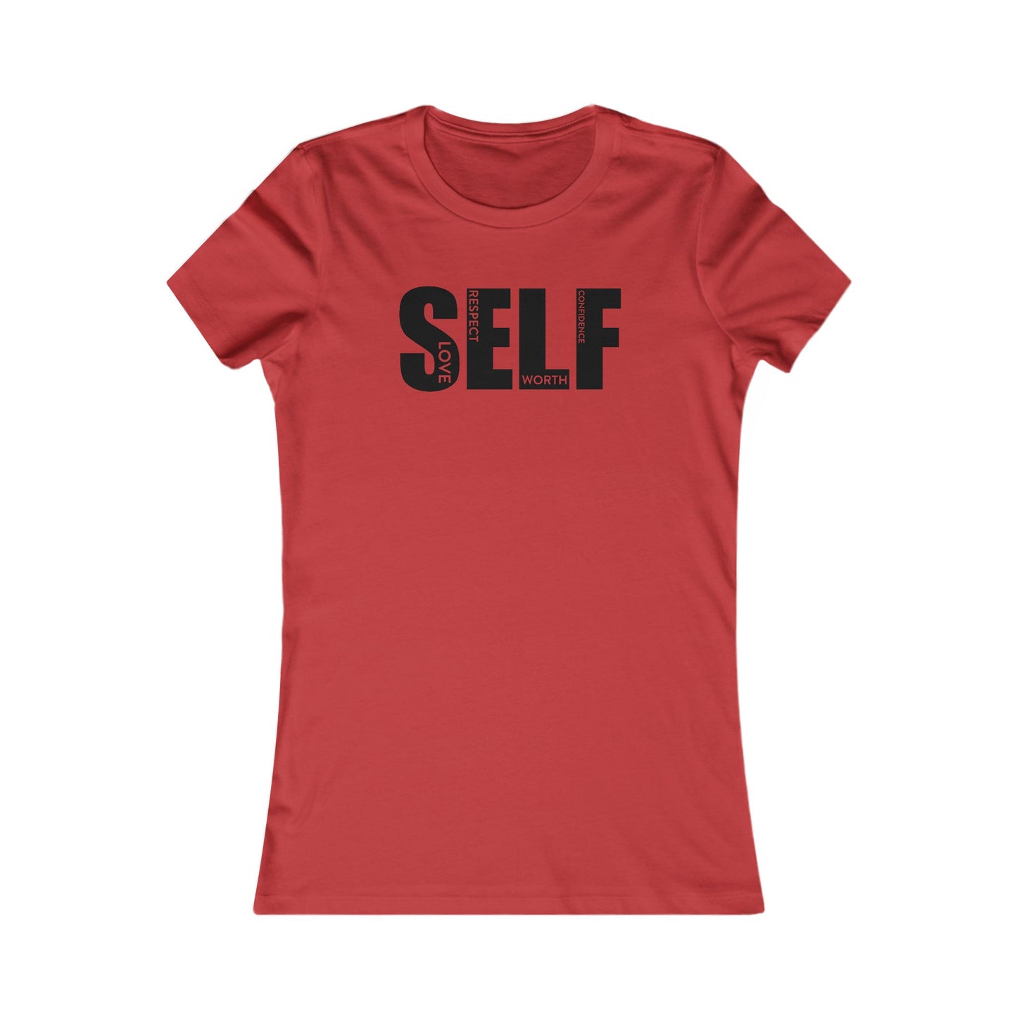 Empowerment Tee - “SELF” - Feminist T-Shirt for Women, Inspirational Gift, Casual Wear, Self-Love Shirt, Motivational Apparel