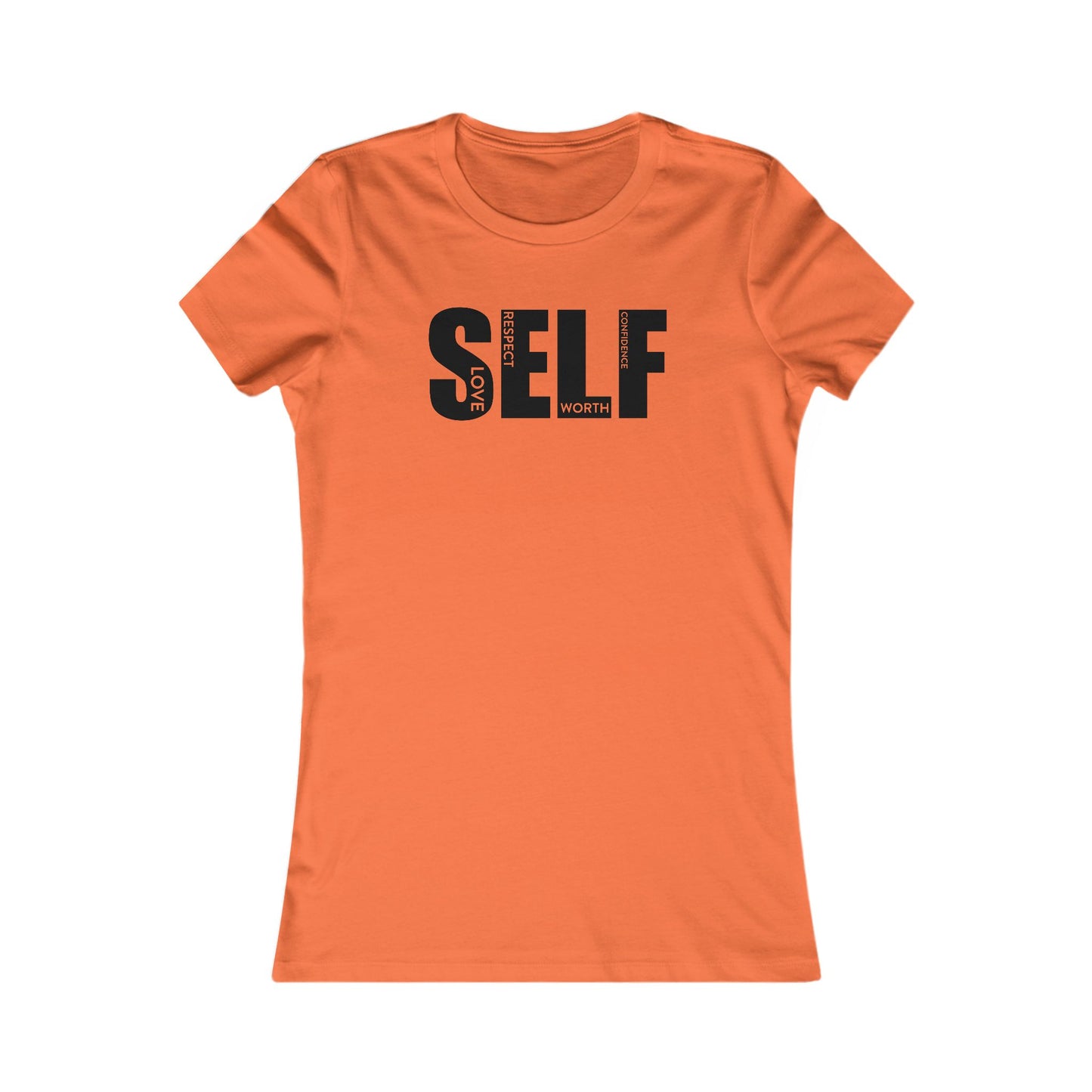 Empowerment Tee - “SELF” - Feminist T-Shirt for Women, Inspirational Gift, Casual Wear, Self-Love Shirt, Motivational Apparel